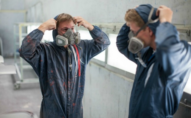 Workers respirator fit test 2