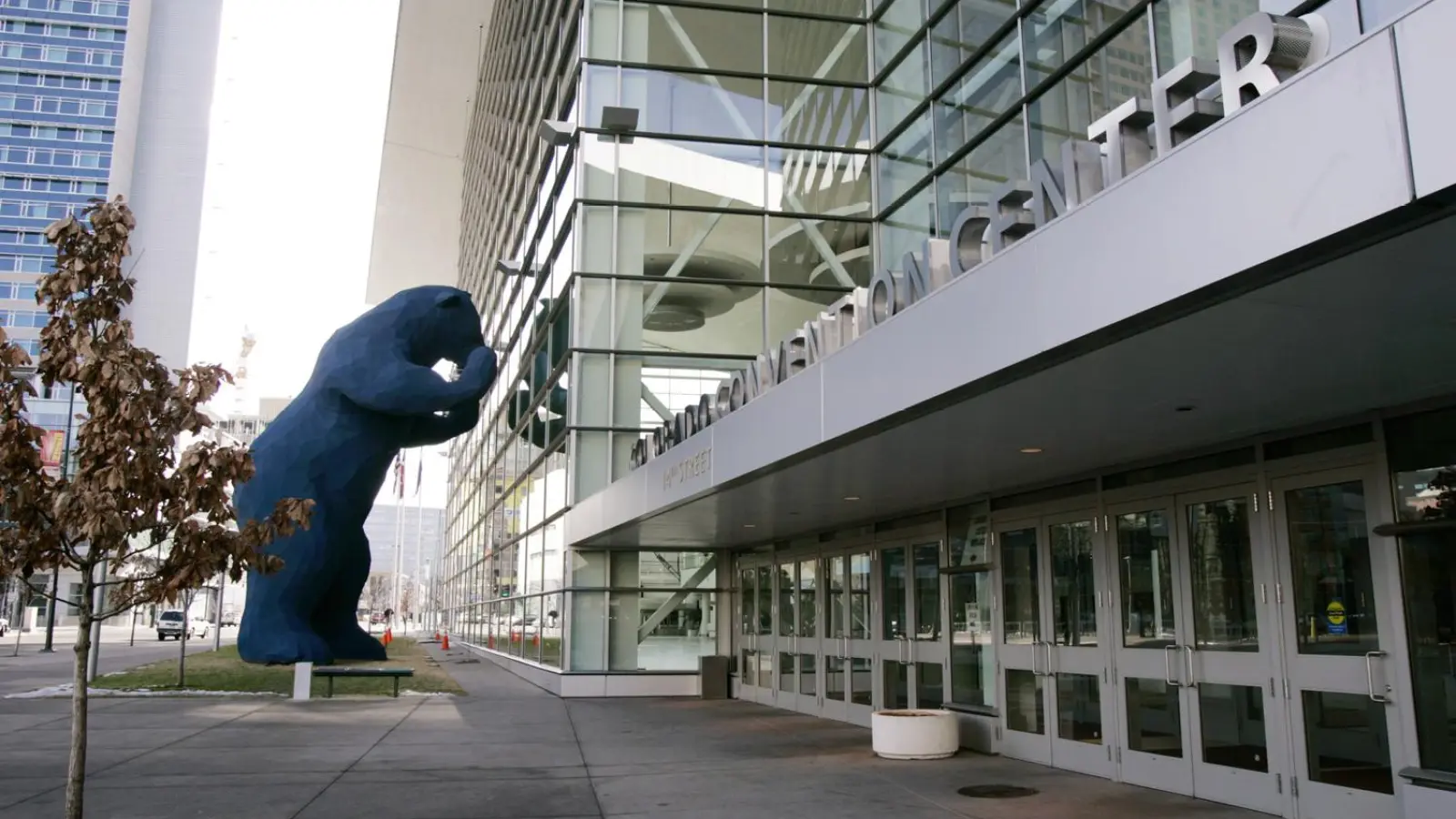 Convention Center Blue Bear