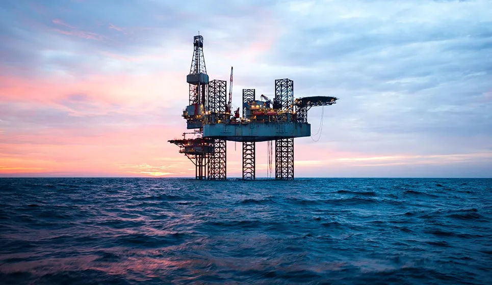Offshore oil drill